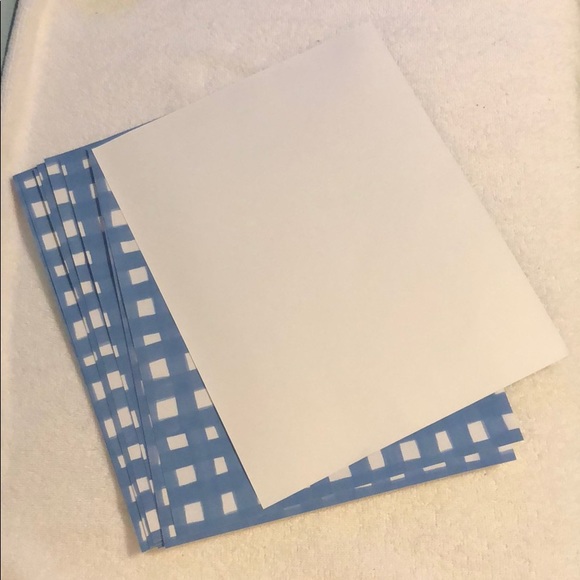 Removable Wallpaper in Blue Plaid - Picture 2 of 2
